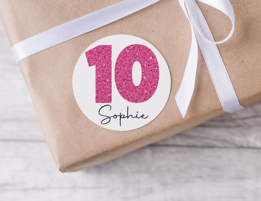 Personalised Gift Stickers | Novelty Name Labels | Gift Wrapping Present Tag Envelope Seal | Name Stickers For Her For Him Football Gift
